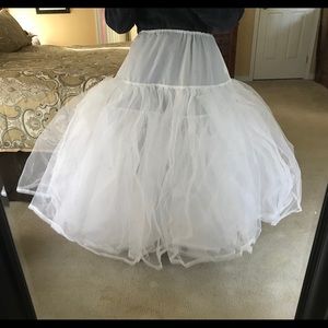 Women Tulle Netting Floor-length